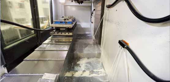 CNC Chip Washdown System
